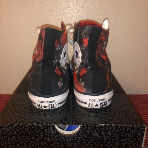 Harley's Quinn High Top Converse - Picture 4 of 5